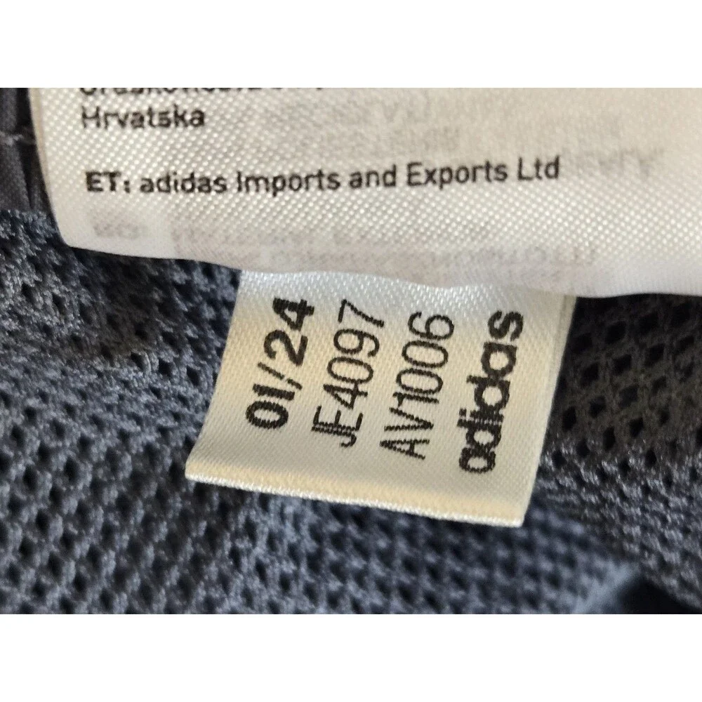 adidas Pants Mens Size S Tiro Woven Grey Six JE4097 Athletic Gym